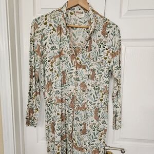 World Market Tropical Night Gown Dress, S/M